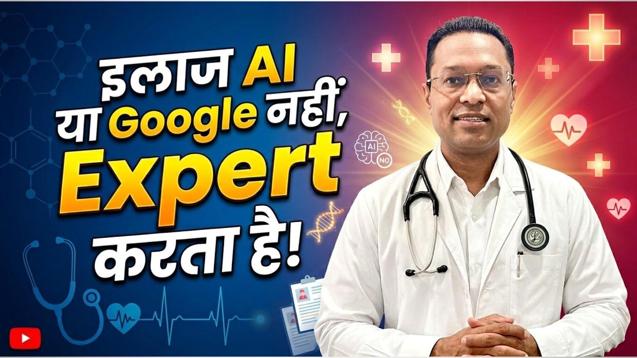 इलाज AI या Google नहीं, Expert करता है | डॉक्टर की सलाह क्यों जरूरी है?